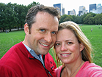 Claire and Remy in Central Park
