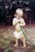 1970 Charles drinking from hose